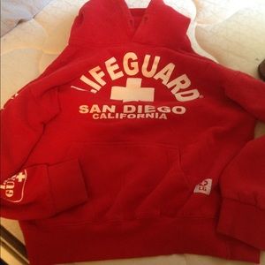 Super cute and trendy lifeguard hoodie